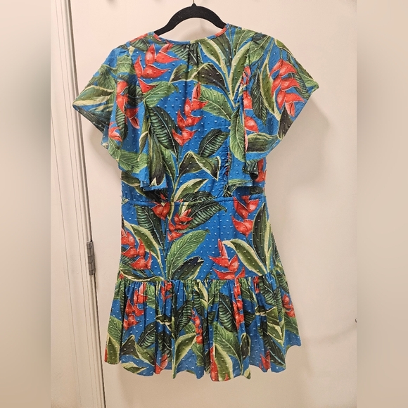 Farm Rio Dream Garden Floral Dress Size XS - Picture 7 of 14